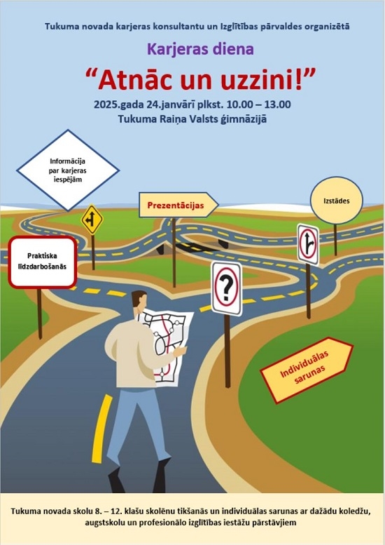 Aicinājums piedalīties Karjeras dienā.