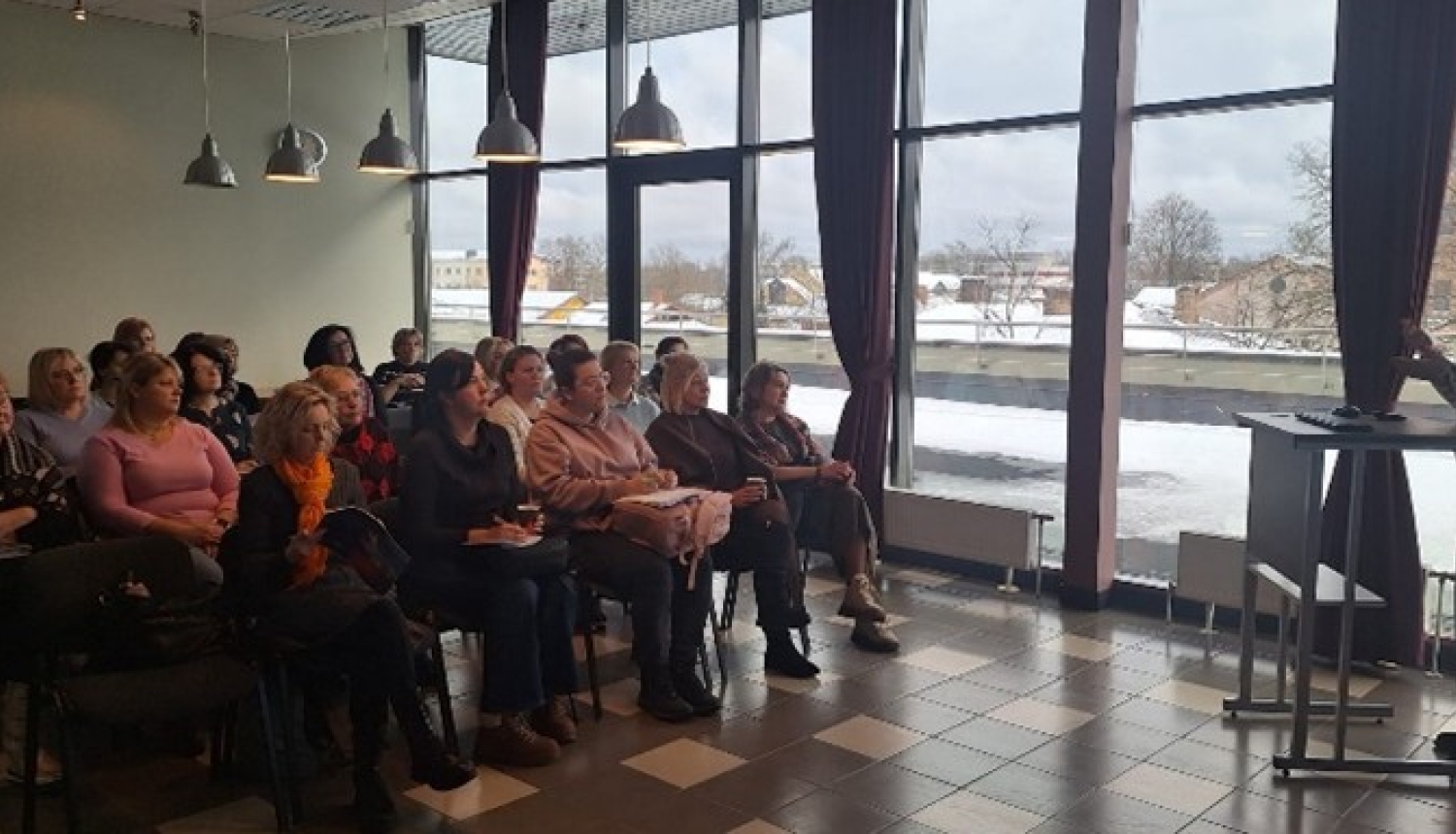 Tukuma novada izglītības iestāžu logopēdi pasākumā
